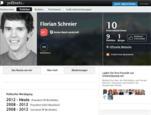Tablet Screenshot of florian-schreier.politnetz.ch