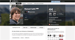 Desktop Screenshot of manuelsahli.politnetz.ch