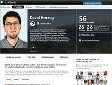 Tablet Screenshot of david.herzog.politnetz.ch
