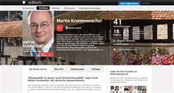 Desktop Screenshot of martin.krummenacher.politnetz.ch