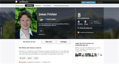 Desktop Screenshot of jonasfricker.politnetz.ch