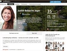 Tablet Screenshot of judith.bellaiche.politnetz.ch
